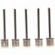 5X Sport Labdarúgás Kosárlabda Futball Labda Felfújó Pumpa Tű Adapter - pa F1U3