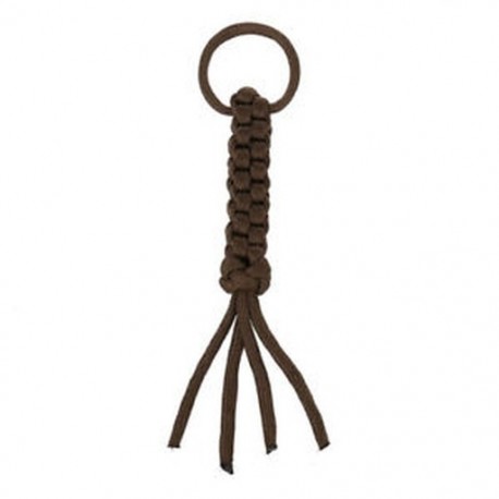 2X (négyzet alakú szövésű Paracord kés kés - barna P2Y6)