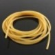 Természetes latex gumi sebészeti szalagcső elasztikus 2x5 mm Sárga méret: 5M Z6D9