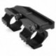 Kettős PEPR 1 &quot / 30 mm-es gyűrűs konzolos tartólap lapos felső Picatinny / Weaver Rail Moun W7Q5