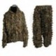3D-s levélű felnőttek Ghillie Suit Woodland Camo / Camouflage Vadász Szarvas Stalking K4V5