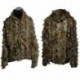 3D-s levélű felnőttek Ghillie Suit Woodland Camo / Camouflage Vadász Szarvas Stalking K4V5