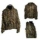 3D-s levélű felnőttek Ghillie Suit Woodland Camo / Camouflage Vadász Szarvas Stalking K4V5