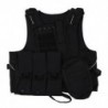 Nylon dzsekik mellény fekete MOLLE taktikai paintball Airsoft Combat V3X