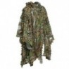 3X (Camo 3D Leaf köpeny Yowie Ghillie lélegző nyílt poncsó típusú álcázás F3Y7