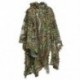 4X (Camo 3D Leaf köpeny Yowie Ghillie lélegző nyílt poncsó típusú álcázás S3M3