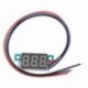 1X (Mini LED kijelző digitális voltmérő panel feszültségmérő DC 3 - 200 V Y8I1)