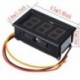 Kék - DC 3 vezetékes LED digitális kijelző panel voltmérő feszültség voltmérő Car Motor BV