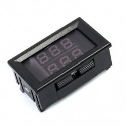 1X (0,56 hüvelykes piros   kék dupla kijelzős digitális LED hőmérő hőmérsékletmérő I6G3)