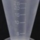 25 ml-es konyhai laboratóriumi műanyag mérőpohár, U9C9 mérőpohár