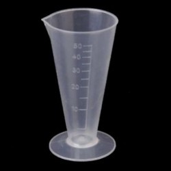 50ml konyhai laboratóriumi műanyag mérőpohár M9B6