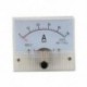 DC 0-50A analóg ampermérő ampermérő áram panel   50A 75mV U3Q3 sönt ellenállás