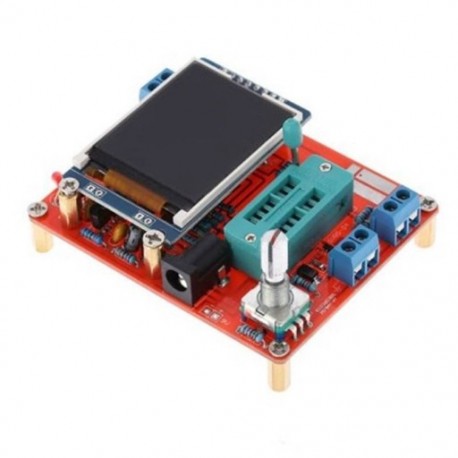 Mega328 tranzisztor teszter LCR kapacitás ESR mérő PWM TFT LCD generátor D T6P5