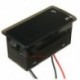 3X (RINGDER 12V autós PT-6 digitális hőmérő LED beágyazott hőmérsékletmérő Se L4T5