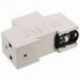 3X (Din Rail egyfázisú wattmérő energiafogyasztás Watt elektronikus energia W8W7