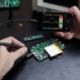 Mini ARM DSO212 DS212 hordozható digitális tároló oszcilloszkóp Kétcsatornás csatornák a K4A3-hoz