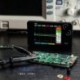 Mini ARM DSO212 DS212 hordozható digitális tároló oszcilloszkóp Kétcsatornás csatornák a K4A3-hoz