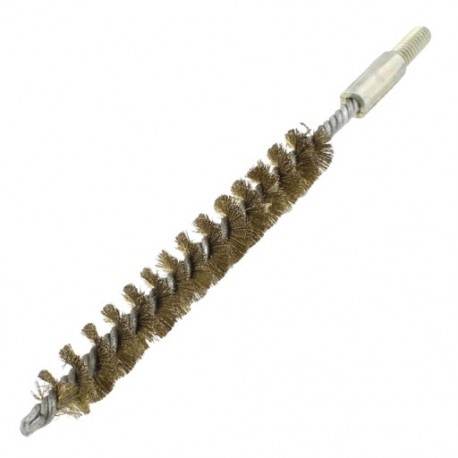 12 mm átmérőjű fém kerek huzalcsőtisztító kefe 16 cm hosszú arany hangon N4K5 A8H6