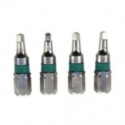 4 db 1/4 &quot Hex 25 mm hosszú, 2,3 mm x 2,3 mm Négyzet alakú csavarhúzó bit A8J2