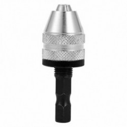 Kulcs nélküli 0,5-3 mm-es állkapocs Bit fúrótartó Fúró 1/4 hüvelykes Hex Shank Csavarhúzó A F7V2