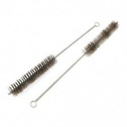 31 cm hosszú, 25 mm átmérőjű rozsdamentes acél huzalcső tisztítókefe 2 db P8T8 K1W8