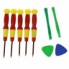 1X (Torx T2 T3 T4 T5 T6 mobiltelefon javítókészlet, szerszámkészlet, mágneses csavarhúzó G1A3