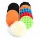 11 db 3 &quot -es ostya puffer polírozó betét készlet Z2K3 autópolírozóhoz Q3C0 W7R3 M2H7