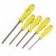 PENGGONG 4 mm 3,5 mm 3 mm 2,5 mm 2 mm S2 acél mágneses háromszög csavarhúzó 5db Y5U3