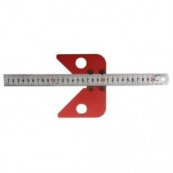 2x (45 fokos Scriber kerek középső vonal rajzú vonalvastagságú asztalos elrendezés N5N3