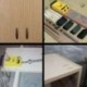 6X (szerszámkészlet zsebfuratos szúrófúrókészlet famegmunkáláshoz a Pocke F5K5 megvalósításához
