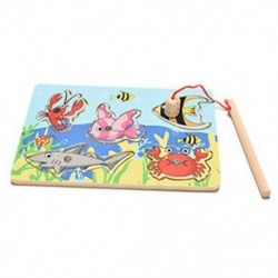 6X (Horgászat játékjátékbeli kirakós játék táblája M9H9)