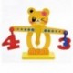 2X (Baby Balance Mérlegek Játékszámok Gyümölcs Intelligencia Bear Emoji Kids Puzz C2S7