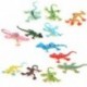 2X (Gecko kis műanyag gyík Szimulációs valóságdekoráció Gyerekjátékok E9N6