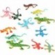 2X (Gecko kis műanyag gyík Szimulációs valóságdekoráció Gyerekjátékok E9N6