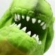 Intelligens analóg 3D-s dinoszaurusz kézi báb puha gumi dinoszaurusz Jurassic Green Ty X8P5