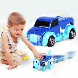 4X (új kutya dinoszaurusz autó transzformátor transzformátor automatikus aranyos hűvös fiú lány játék GE8S2