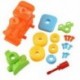 2X (Építőjátékok különálló játékokat szerelnek össze az összeszerelt vonat-elválasztó puzzle játékok V4Q4