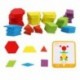 Gyerekek puzzle szett színes baba oktatás fajátékok Gyerekek L4P6