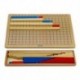 2X (Wood Montessori Matematika Tananyag Anyag Kiegészítő Kivonó Tábla W6F1