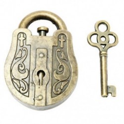 Szüreti fém öntött God Lock Key Puzzle játék Iq &amp  Eq Mind Brain Teaser Leves Játék X9X2