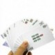 144 db / készlet Mah Jong papír Mahjong kínai játékkártya játék 2 db-os D3 kocka