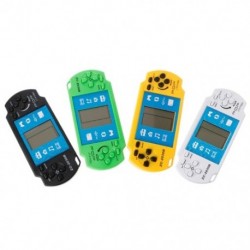 4X (Új, gyerekeknek szóló klasszikus LCD elektronikus játékgépek kézi Tetris Brick GS6L4