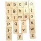 2X (200X fa Scrabble csempe betű ábécé Scrabbles szám kézműves Engli J3V3