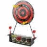2X (Mini ivójáték Dart Shot Party játékok Rulett bár játék 4 üveg H7P4-vel