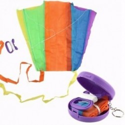 Új aranyos kite gyönyörű szórólap kite kiegészítõ zseb sárkány játék ajándék P4S5