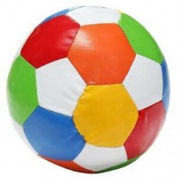 1db 14,4 cm-es puha beltéri PVC felületű futball-labdajáték Y6K7