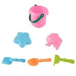 2X (nyári gyermekjáték TPE Sandbeach Kids Beach Castle vödör lapát S D6T3
