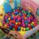 Babagolyó medence Babajáték sátoros hordozható babalabda óceán medence és kosárlabda Y1M1
