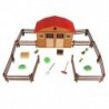 2X (Szimulált homokasztalos jelenetmodell az Farm Ranch House játékkészlet gyermekeinek az S8W1-ben
