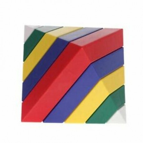 3X (15db / Set építőelemek, szerelési piramis cserélhető gyerekeknek szóló oktatási N3I8